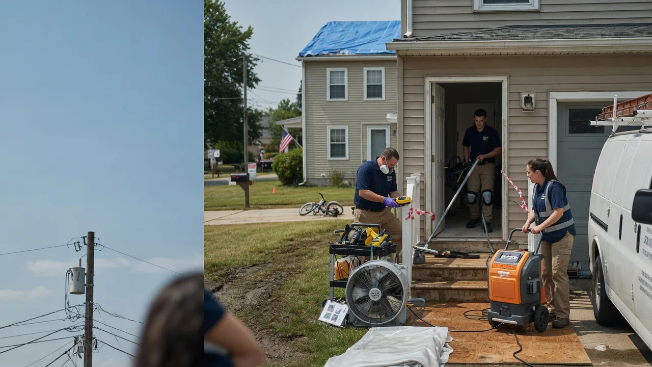 Water Damage Repair in Newry, PA near me